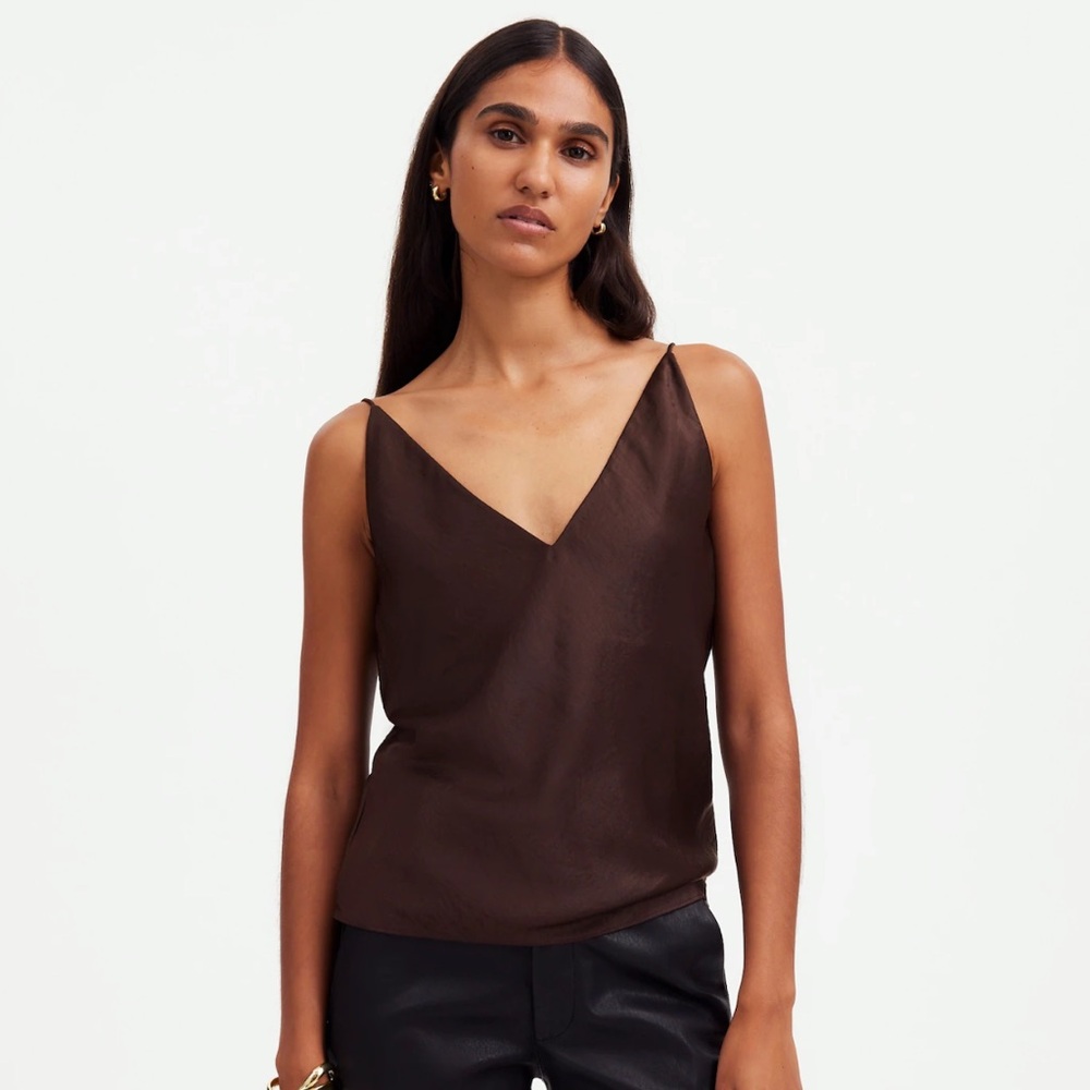 Chocolate Brown Madewell Top